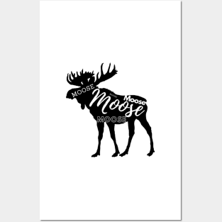 Moose moose moose moose! Posters and Art